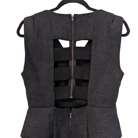 Black fitted career 100% cotton dress PURE SUGAR EXCELLENT CONDITION small - Picture 7 of 15